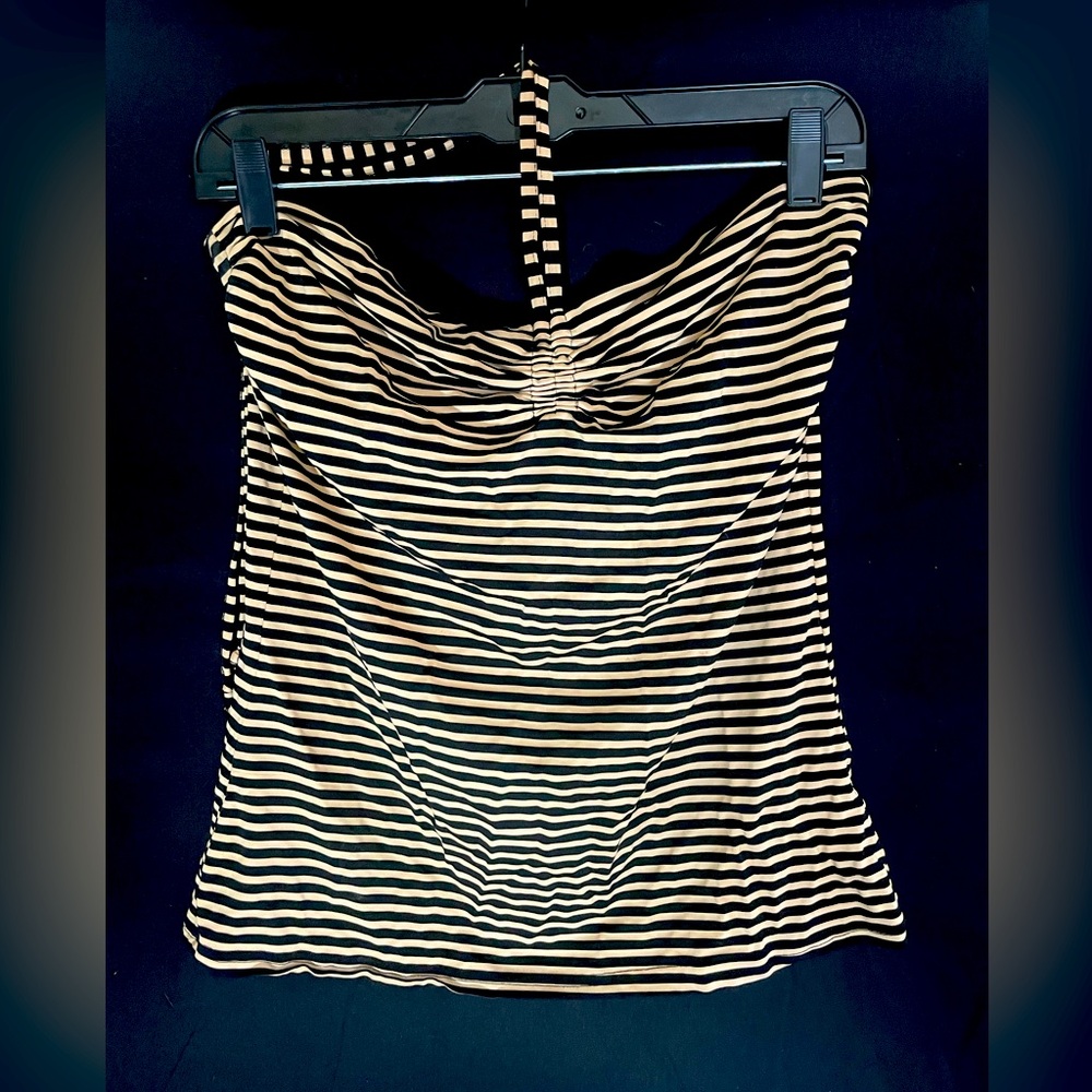 Bohemian Beige & Black Halter